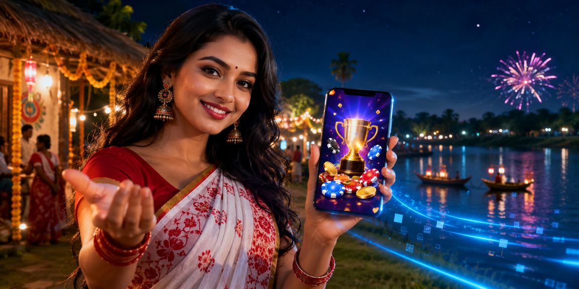 বগুড়ায় পহেলা বৈশাখে মোবাইলে ডিপোজিট করছেন একজন ব্যবহারকারী
