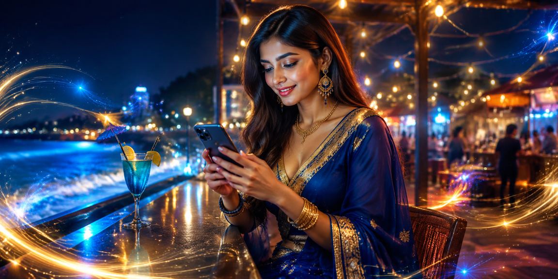 খুলনার নাইট মার্কেটে মোবাইলে ক্যাসিনো গেম খেলার দৃশ্য